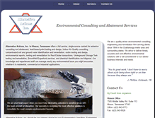 Tablet Screenshot of alternativeactions.com